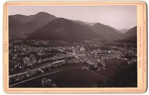 Fotografie Römmler & Jonas, Dresden, Ansicht Ischl, Blick nach der Stadt vom Siriuskogel aus gesehen