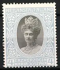 Reklamemarke Auland, Heilanstalt, Erzherzogin Maria Josepha