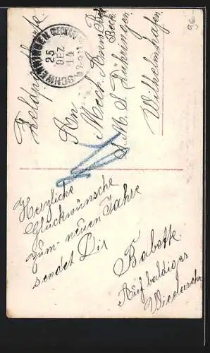 Foto-AK L.J. & F.F. Nr. 3406 /4: Junge Frau mit Blumen im Haar