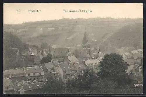 AK Pepinster, Panorama et l`Eglise