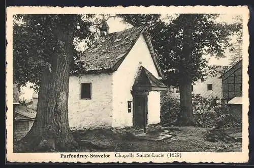 AK Parfondruy-Stavelot, Chapelle Saitne-Lucie