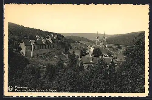 AK Pussemange, Panorama pris de la route de Sugny