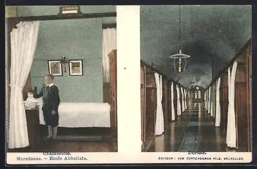 AK Maredsous, École Abbatiale, Chembrette, Dortoir