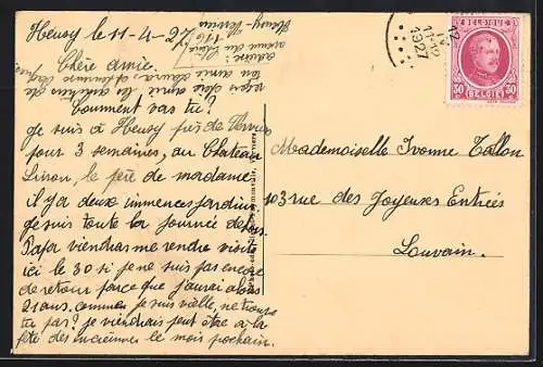 AK Heusy, Villa Debry et Duvivier