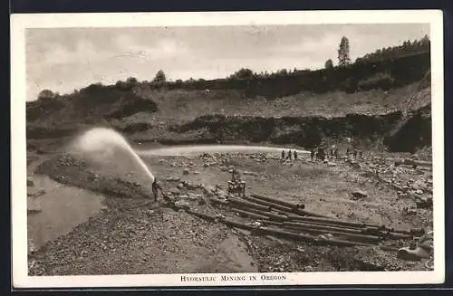 AK Silverton, OR, G. A. Bock, Hydraulic Mining