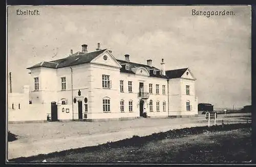 AK Ebeltoft, Banegaarden, Bahnhof