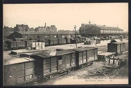 AK Roubaix, La Gare des Marchandises