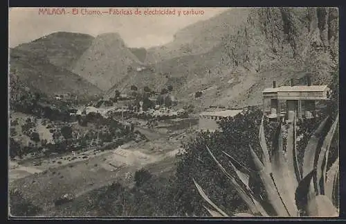 AK Malaga, El Chorro, Fabricas de electricidad y carburo