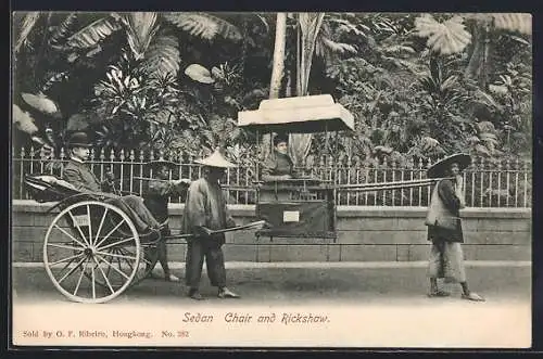 AK Sedan, Chair and Rickshaw