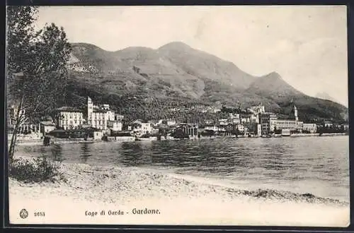 AK Gardone /Lago di Garda, Panorama