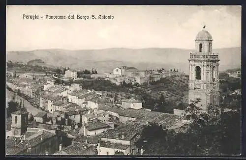 AK Perugia, Panorama da Borgo S. Antonio