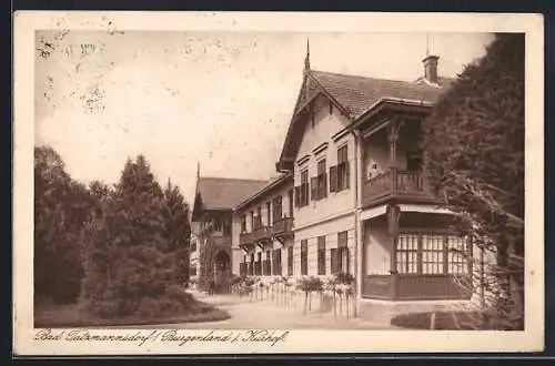 AK Bad Tatzmannsdorf, Kurhof