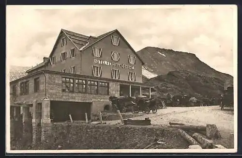 AK Ferdinandshöhe /Tirol, Das Hotel im Bergidyll