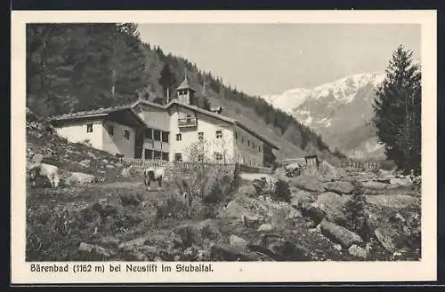 AK Neustift im Stubaital, Hotel Bärenbad