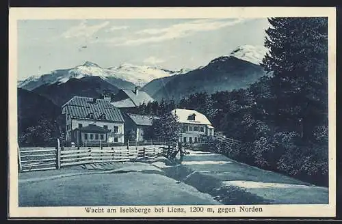 AK Lienz, Gasthof Wacht am Iselsberge gegen Norden