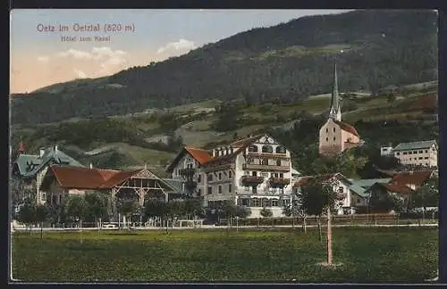 AK Oetz im Oetztal, Das Hotel zum Kassl