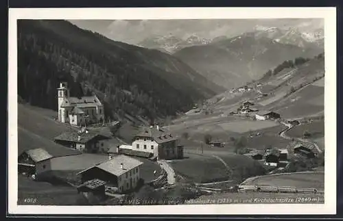 AK Navis, Panorama mit Kirche