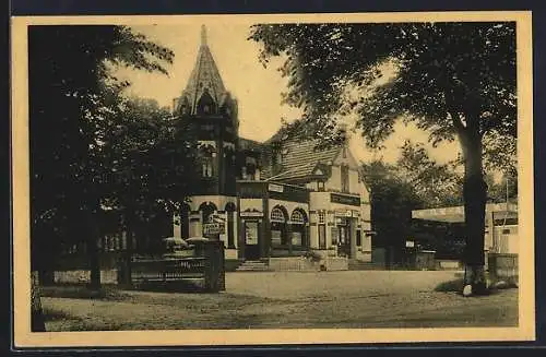 AK Hamburg-Lohbrügge, Das Gasthaus Schützenhof v. W. Ramm