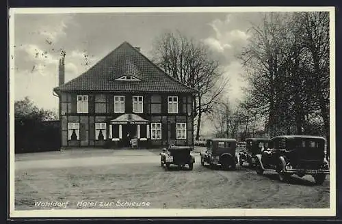 AK Hamburg-Wohldorf, Hotel zur Schleuse