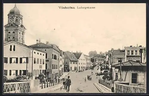 AK Vilshofen, Partie in der Ludwigstrasse