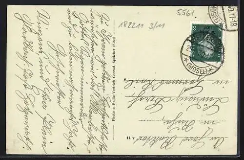 AK Gladbach / Berncastel-Wittlich, Handlung Fr. Peter Hein, Totalansicht