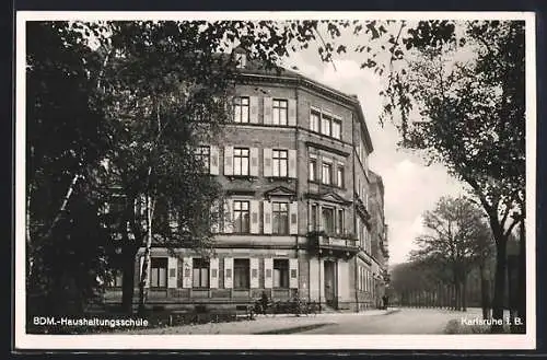 AK Karlsruhe i. B., Die BDM-Haushaltungsschule