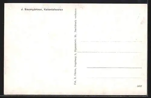 AK Wehringen, Kirche, Untere Mühle, Kolonialwaren-Handlung, Oberdorf