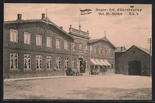 AK Süderbrarup, Hotel Angler-Hof W. Möller