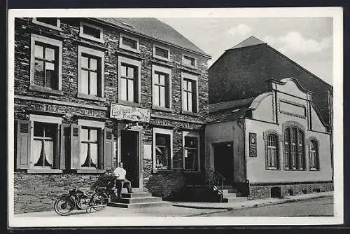 AK Neumagen, Gasthaus zum Moseltal, Bes. Franz Arz