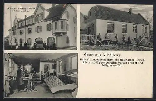 AK Vilsbiburg, Wohnhaus & Werkstatt des Schreinermeisters Georg Wittmans