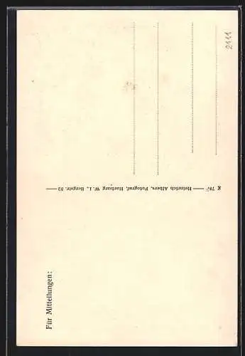 AK Harburg / Hamburg, 400-Jahrfeier 1928, Schützenkönig Friedr. Korthaus