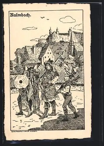 AK Kulmbach, 400jähriges Jubiläum der kgl. Schützengilde Kulmbach, 2. bis 9. Juli 1911