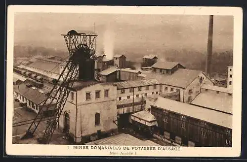 AK Ensisheim, Mines Domaniales de potasses d`Alsace, Mine Amélie I