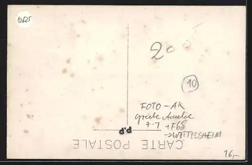 Foto-AK Wittelsheim, Bergmänner unter Tage in der Grube Amélie