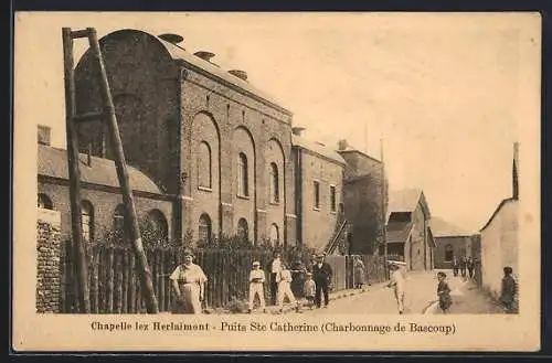 AK Chapelle lez Herlaimont, Puits Ste Catherine, Charbonnage de Bascoup