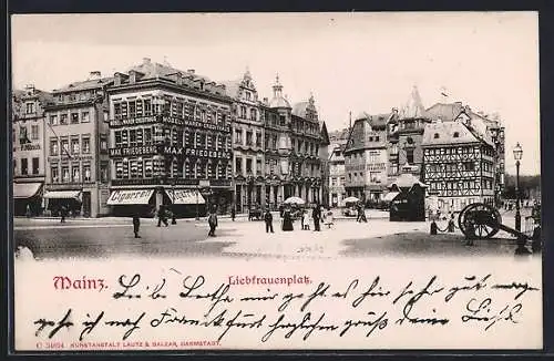 AK Mainz, Warenhaus am Liebfrauenplatz