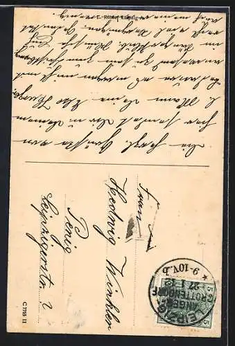 AK Leipzig, Schwanenteich und Neues Theater