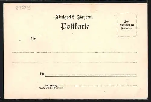 AK Wildbüchl, Ortsansicht mit Sachrang und Umgebung, Edelweiss-Passepartout