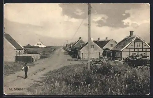 AK Gl. Skagen, Ortspartie