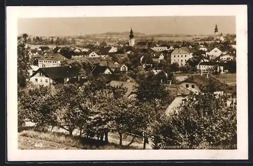 AK Neumarkt im Hausruckkreis, Blick auf den Ort