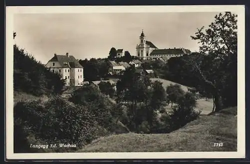 AK Bergern im Dunkelsteinerwald, Maria Langegg in der Wachau