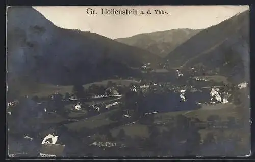 AK Gr. Hollenstein a. d. Ybbs, Panorama