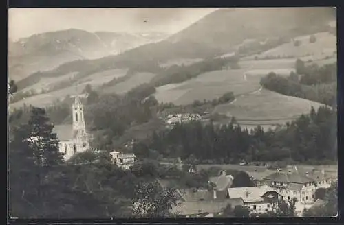 AK Prein a.d. Rax, Teilansicht mit Kirche