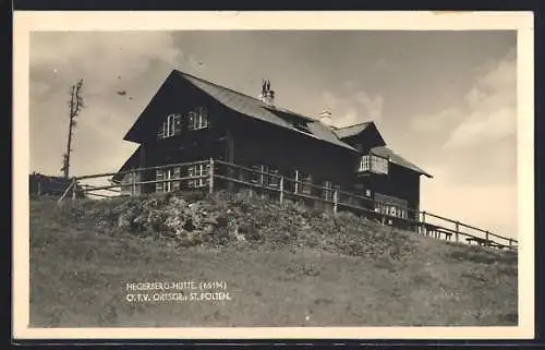 AK St. Pölten, Hegerberg-Hütte Ö. T. V. Ortsgr. St. Pölten