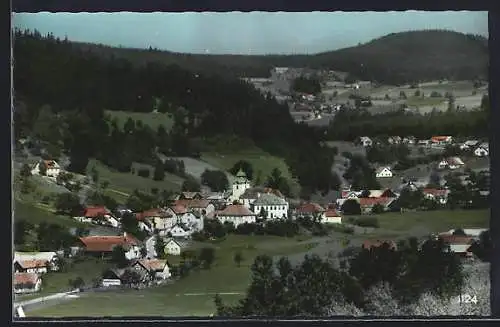 AK St. Martin im Waldviertel, Harmanschlag mit Kirche