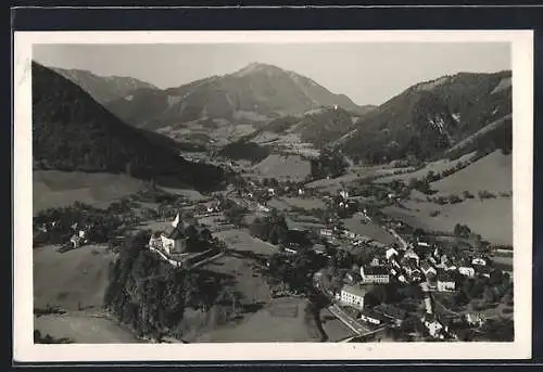 AK Gross Hollenstein, Ortsansicht aus der Vogelperspektive