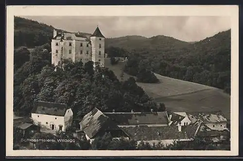 AK Sittendorf /Hinterbrühl, Cafe-Schlossmeierei Wildegg Otto Ritter