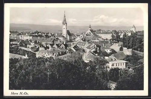 AK Horn, Gesamtansicht aus der Vogelschau