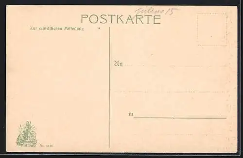 AK Die Heinrichsburg im Riesengebirge