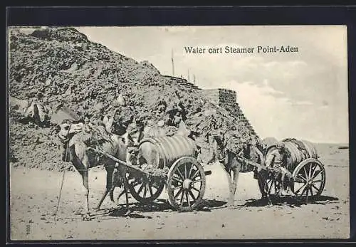 AK Aden, Water Cart at Steamer Point